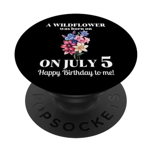 Juli Geburt Blume Rittersporn und Seerose 5. Juli Geburtstag PopSockets Klebender PopGrip Juli Geburt Blume Rittersporn und Seerose 5. Juli Geburtstag PopSockets Klebender PopGrip von July Birthday Wildflower Designs