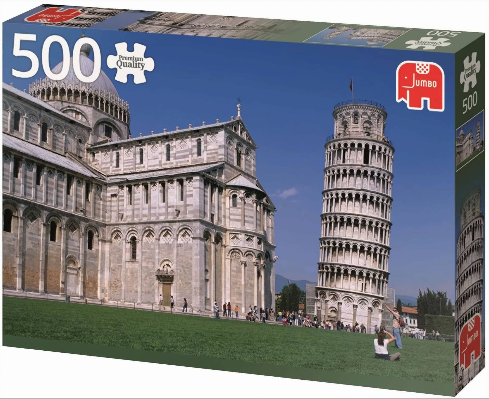 Turm von Pisa - 500 Teile Puzzle von Jumbo Spiele