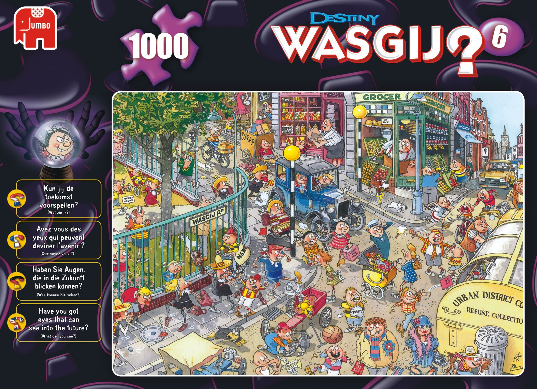 Wasgij Destiny 1000 Teile Puzzle von Jumbo Spiele
