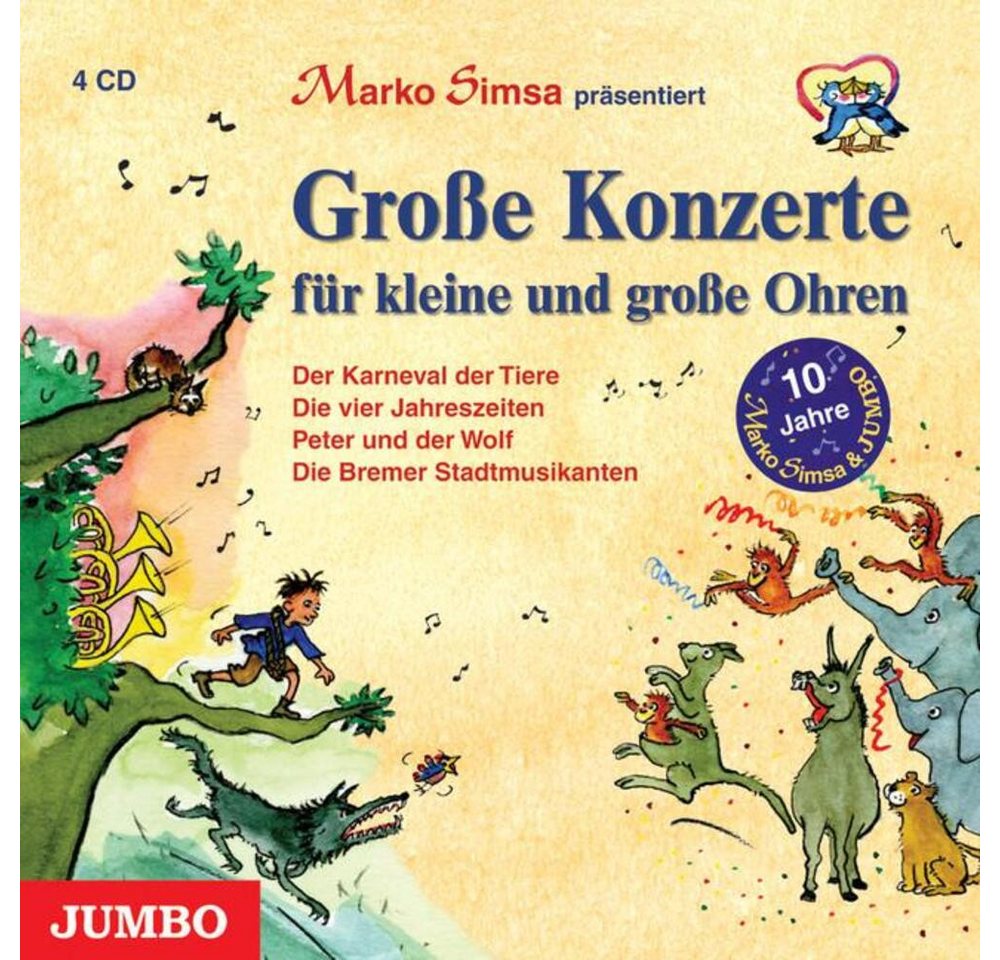 JUMBO Verlag Hörspiel Große Konzerte für kleine Ohren von Jumbo Verlag