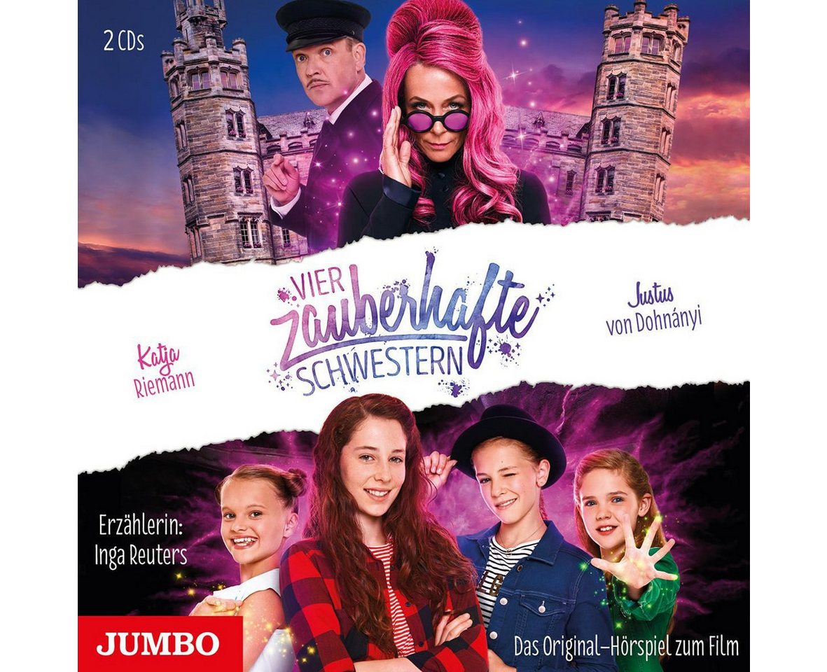 JUMBO Verlag Hörspiel Vier zauberhafte Schwestern. Das Original-Hörspiel zum Film von Jumbo Verlag