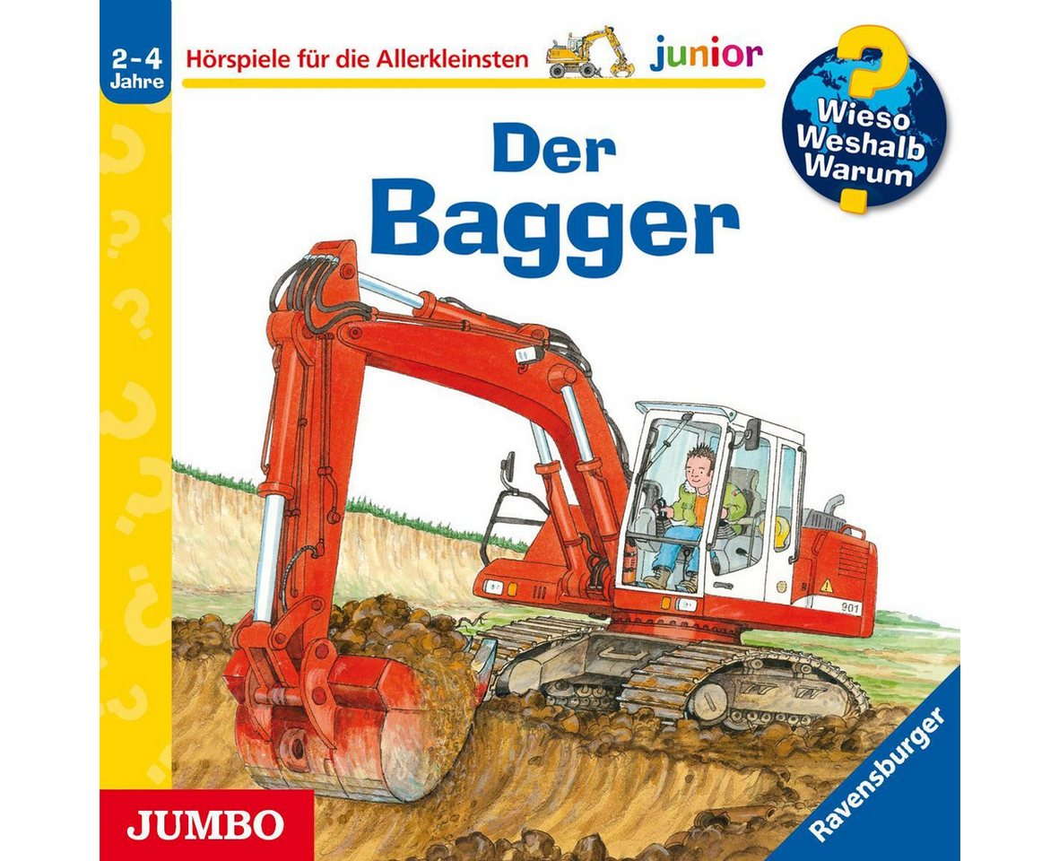 JUMBO Verlag Hörspiel Wieso? Weshalb? Warum? Junior. Der Bagger JUMBO Verlag Hörspiel Wieso? Weshalb? Warum? Junior. Der Bagger von Jumbo Verlag