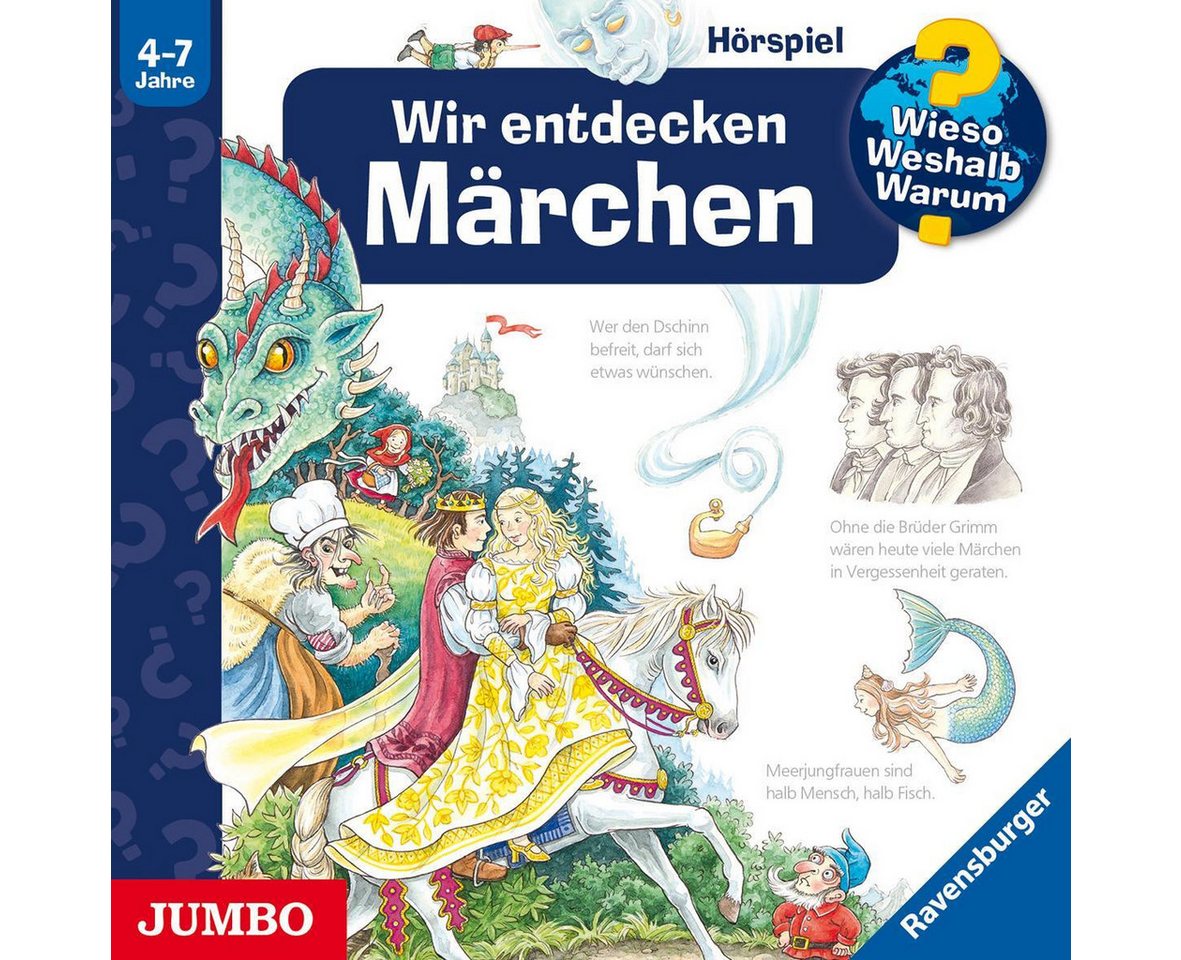 JUMBO Verlag Hörspiel Wieso? Weshalb? Warum? Wir entdecken Märchen von Jumbo Verlag