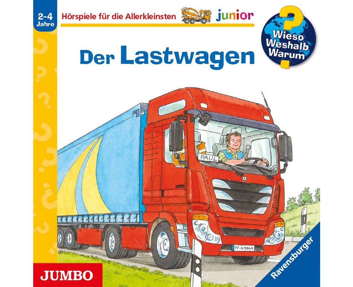 JUMBO Verlag Hörspiel Wieso? Weshalb? Warum? junior. Der Lastwagen von Jumbo Verlag