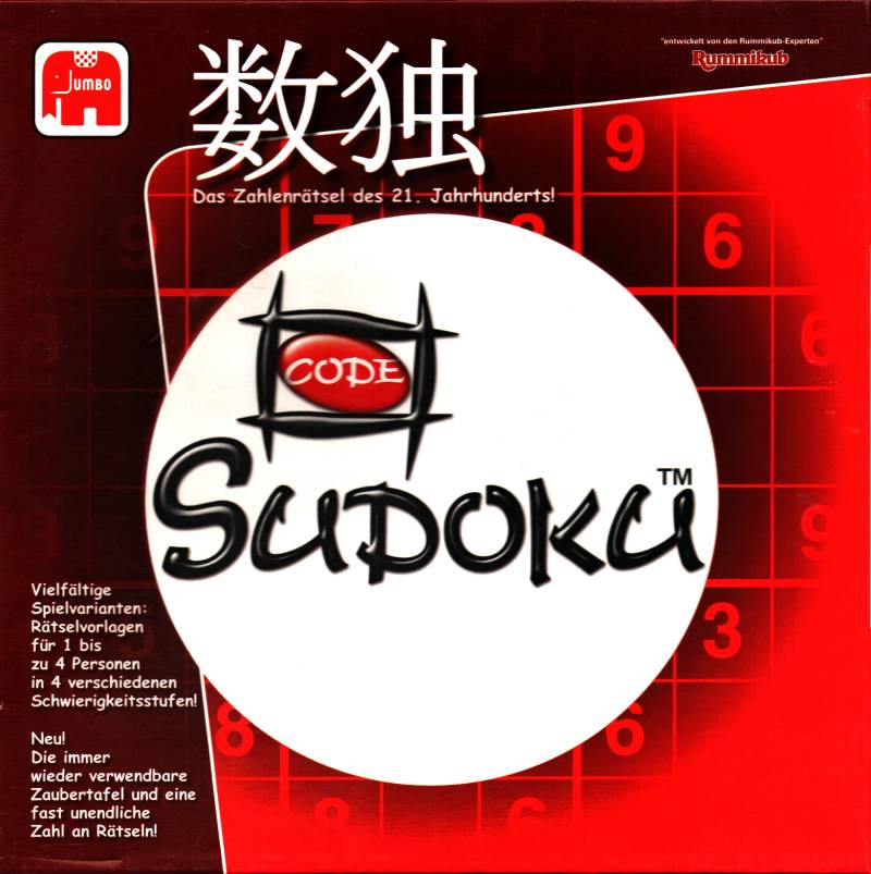 Code Sudoku von Jumbo