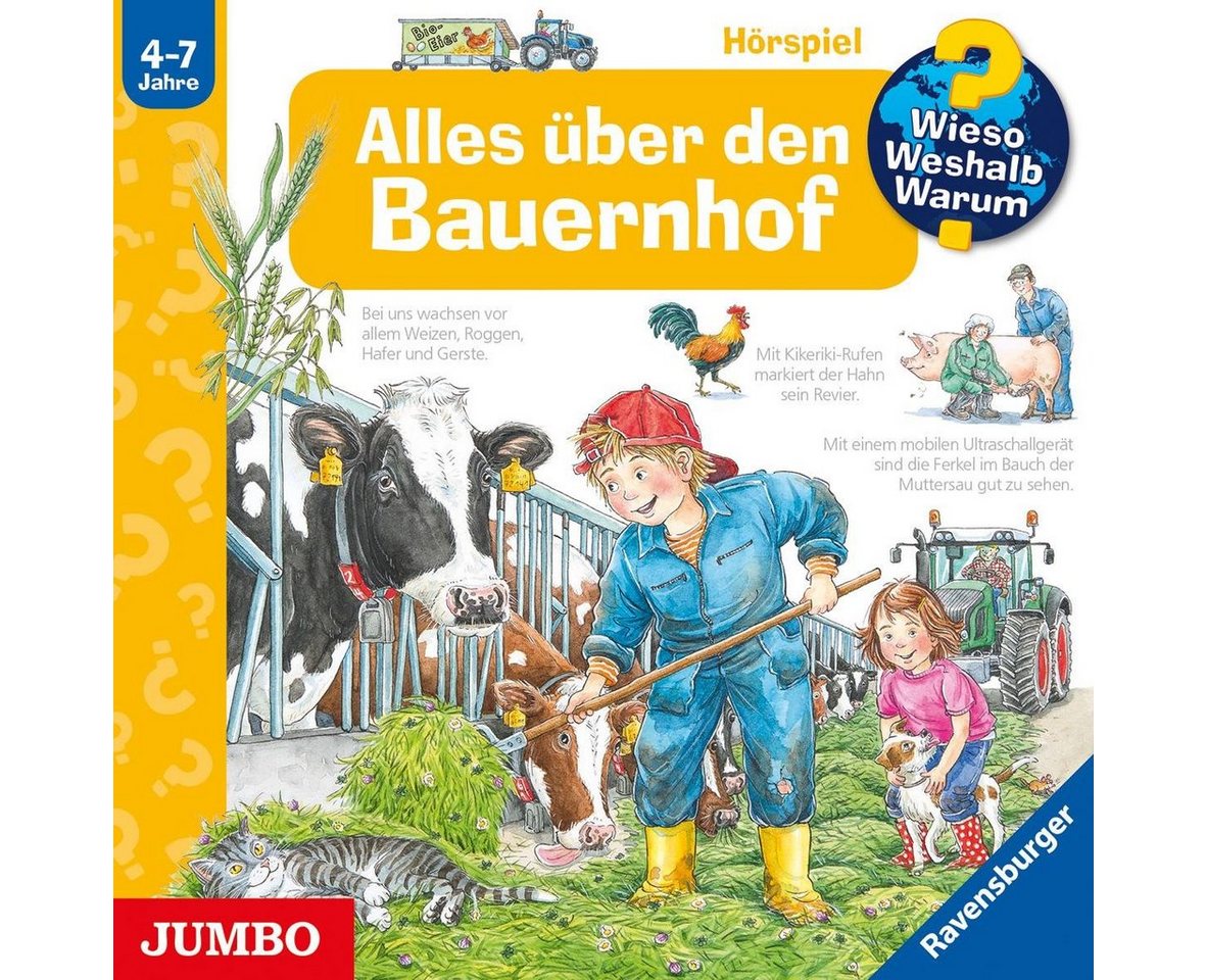 Jumbo Hörspiel-CD Alles über den Bauernhof von Jumbo