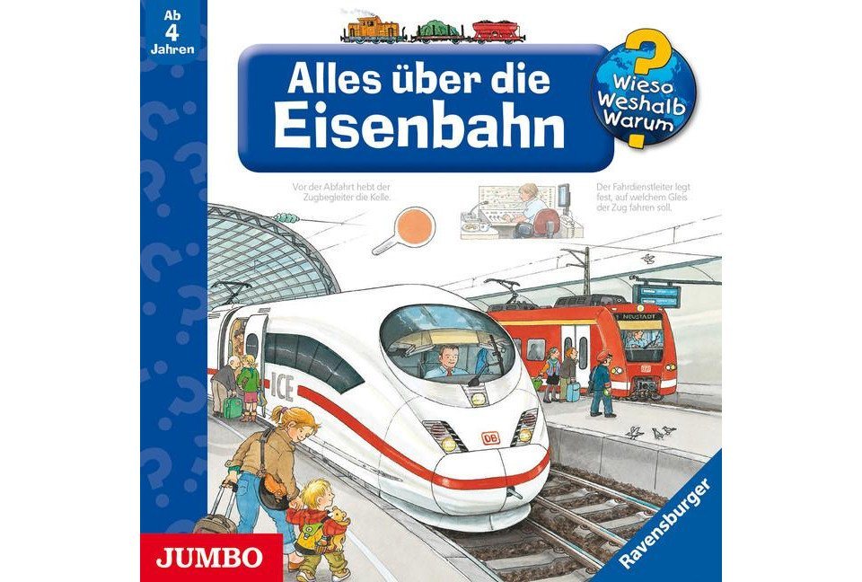 Jumbo Hörspiel-CD Alles über die Eisenbahn von Jumbo