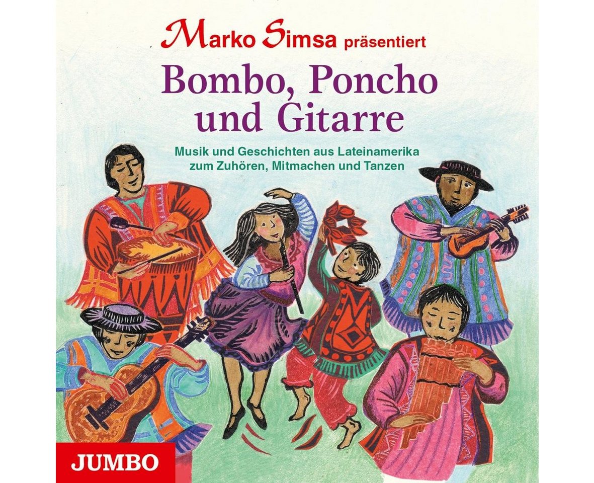Jumbo Hörspiel-CD Bombo, Poncho und Gitarre von Jumbo