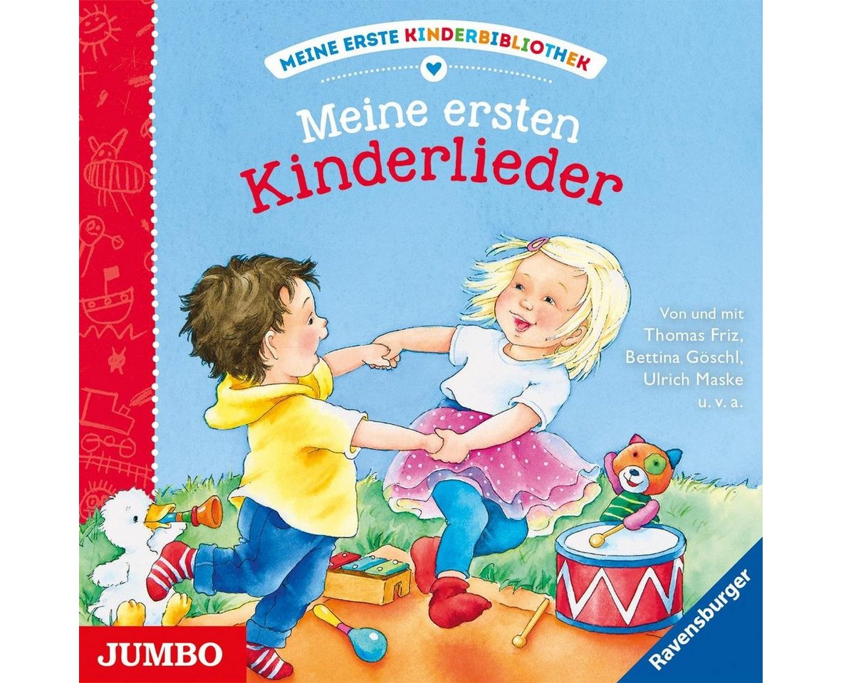 Jumbo Hörspiel-CD Meine erste Kinderbibliothek. Meine ersten Kinderlieder von Jumbo