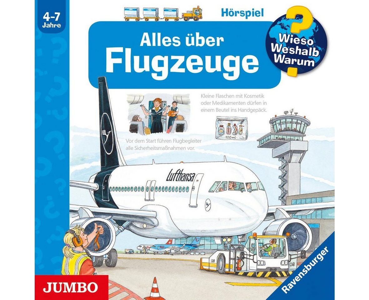 Jumbo Hörspiel-CD Wieso? Weshalb? Warum? Alles über Flugzeuge von Jumbo