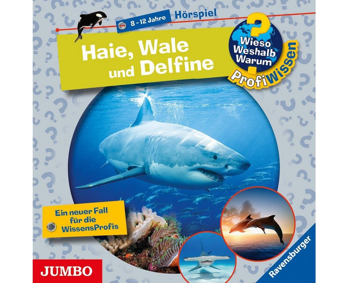 Jumbo Hörspiel-CD Wieso? Weshalb? Warum? ProfiWissen. Haie, Wale und Delfine von Jumbo