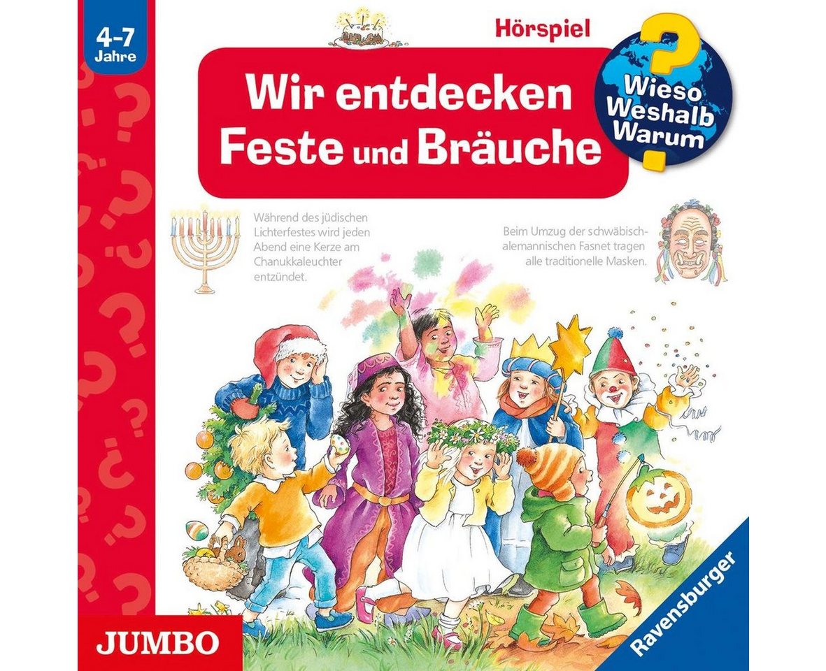 Jumbo Hörspiel-CD Wieso? Weshalb? Warum? Wir entdecken Feste und Bräuche [72] von Jumbo