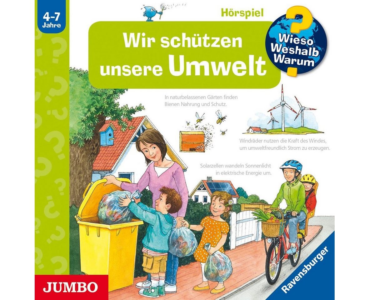 Jumbo Hörspiel-CD Wieso? Weshalb? Warum? Wir schützen unsere Umwelt von Jumbo