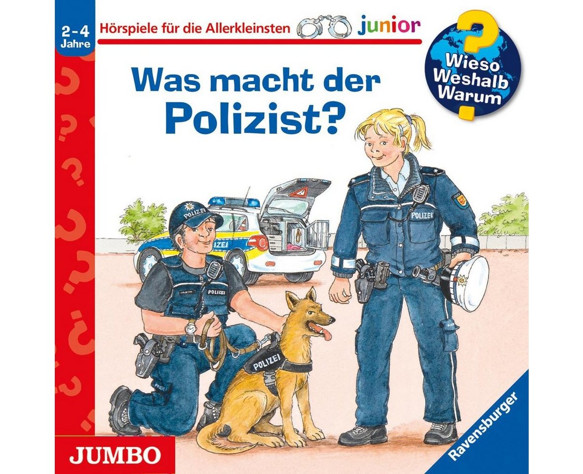 Jumbo Hörspiel-CD Wieso? Weshalb? Warum? junior. Was macht der Polizist? von Jumbo