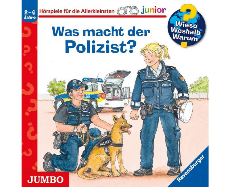 Jumbo Hörspiel-CD Wieso? Weshalb? Warum? junior. Was macht der Polizist? von Jumbo