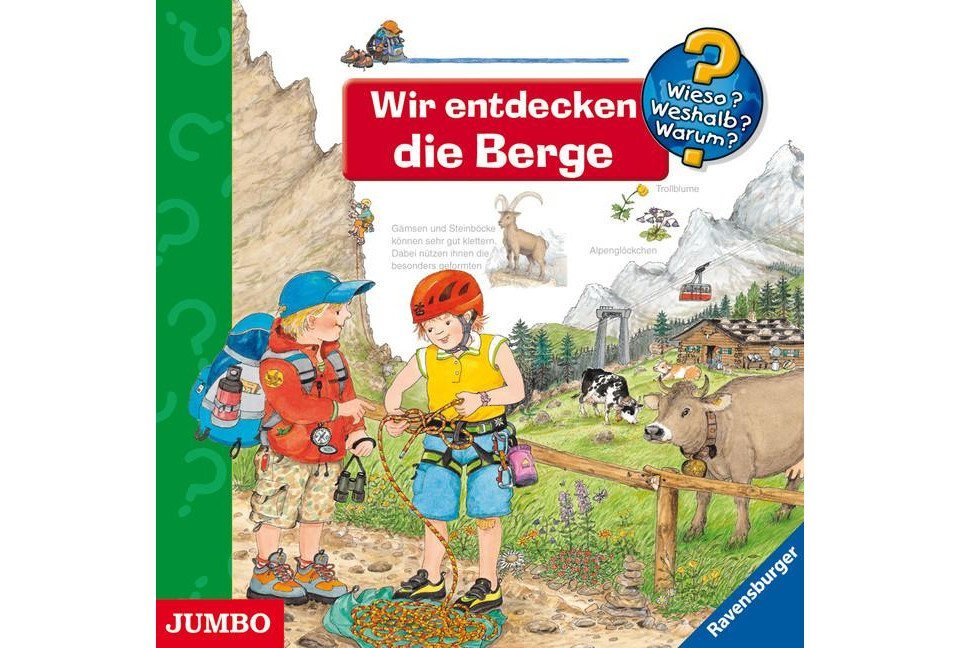 Jumbo Hörspiel-CD Wir entdecken die Berge von Jumbo