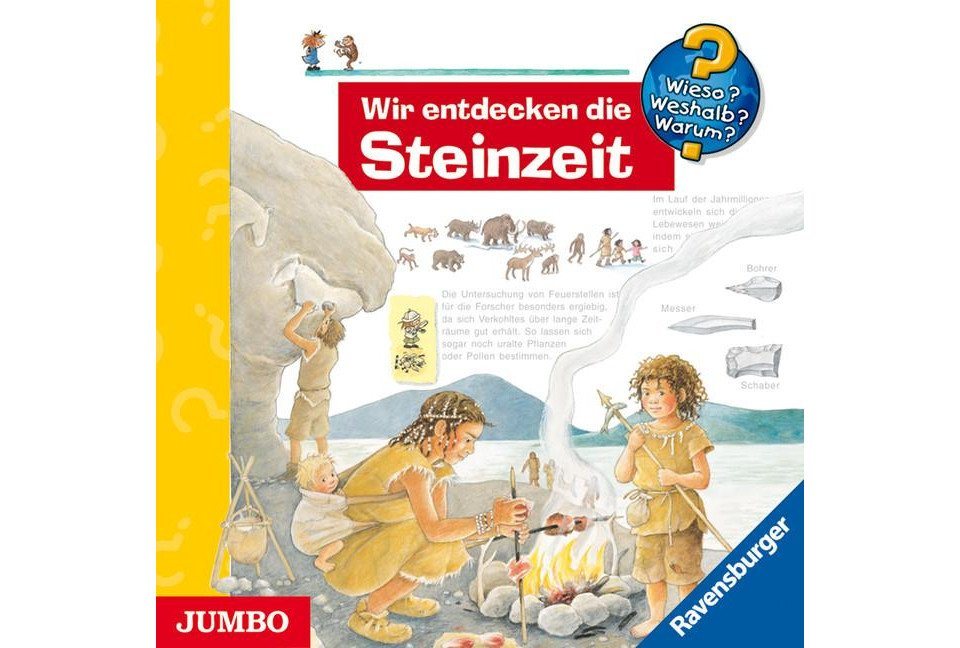 Jumbo Hörspiel-CD Wir entdecken die Steinzeit von Jumbo