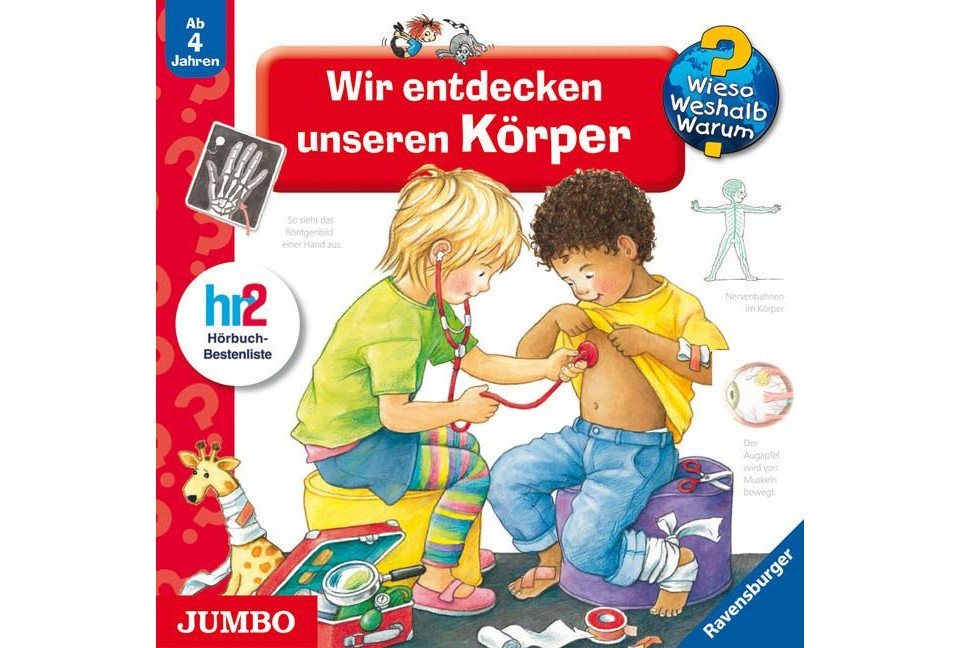 Jumbo Hörspiel-CD Wir entdecken unseren Körper von Jumbo