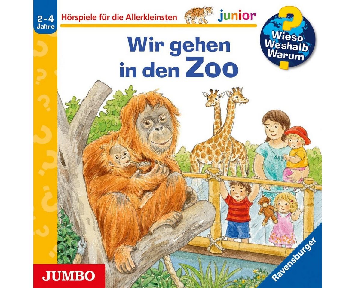 Jumbo Hörspiel-CD Wir gehen in den Zoo von Jumbo