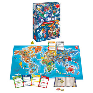 Jumbo SPIEL DES WISSENS - RUNDUM DIE WELT Quiz von Jumbo