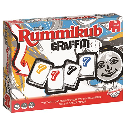 Jumbo Spiele 81509 Rummikub Graffiti Legespiel von Jumbo