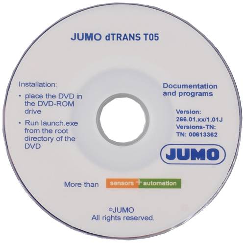 Jumo 00574959 Setup-Programm von Jumo