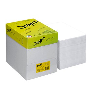 JUMP Kopierpapier COPY/LASER DIN A4 80 g/qm 2.500 Blatt Maxi-Box von Jump