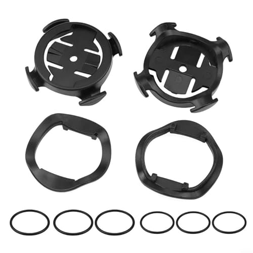 Fahrradcomputer-Halterungs-Set für Garmin 130 200 500 510 520 530 800 1000, Lenkervorbauhalterung mit Gummi-Pads und Bändern, kompatibel mit iGPSPORT iGS50 iGS61 Fahrradcomputer-Halterungs-Set für Garmin 130 200 500 510 520 530 800 1000, Lenkervorbauhalterung mit Gummi-Pads und Bändern, kompatibel mit iGPSPORT iGS50 iGS61 von Jumplushion