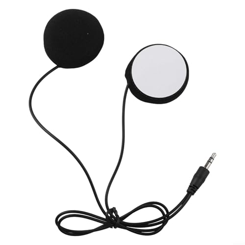 Jumplushion Kopfhörer Mikrofon, für Cardo Edge Motorrad Bluetooth-kompatible Gegensprechanlage Motorrad Helm Kopfhörer Teil (A) von Jumplushion