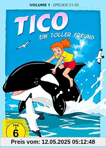 Tico - Ein Toller Freund Volume 1 (Episode 01-20) [4 DVDs] von Jun Takagi