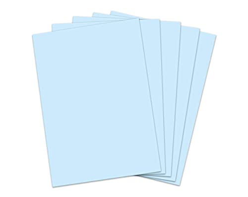 Briefpapier Kopierpapier blau Briefbogen eibfarbiges Papier 90 g/qm DIN A4 (100 Blätter) von Junapack
