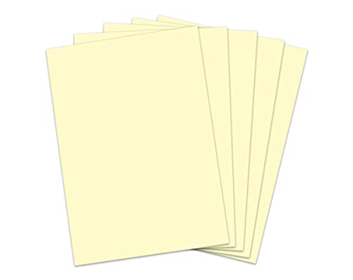 Briefpapier Kopierpapier gelb Briefbogen eibfarbiges Papier 90 g/qm DIN A4 (10 Blätter) von Junapack