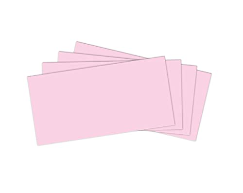 Briefumschlag rosa DIN lang-Format ohne Fenster Briefumschäge Umschläge selbstklebend (100 Umschläge) von Junapack
