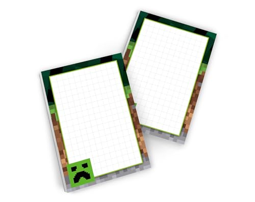 8 Notizblöcke Mitgebsel Kindergeburtstag Junge Game Gamer-Party Gaming Gastgeschenke für Jungsgeburtstag/ A7-Format von Junaversum