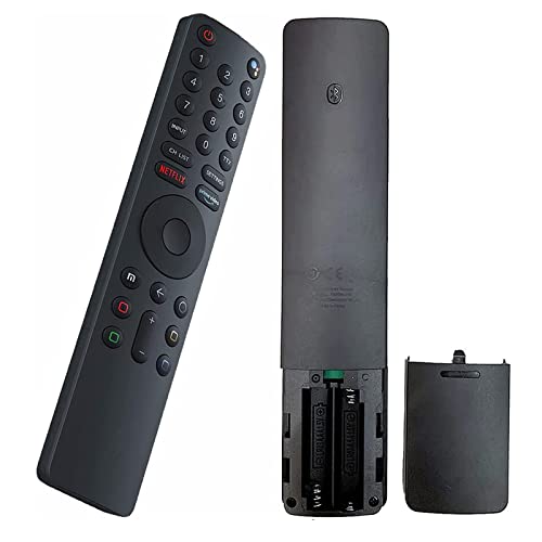 Ersatz Bluetooth Sprachfernbedienung Kompatibel mit Google Assistant für Xiaomi MI Smart TV 4S 4A, XMRM-010 Fernbedienung für Xiaomi Smart Android TV L55MS-5A von Junbyuhu