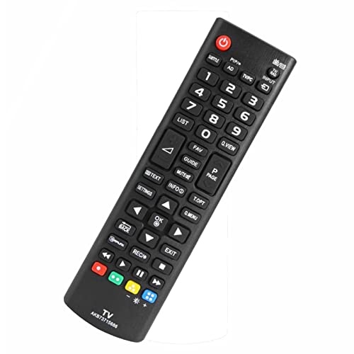 Ersatz Fernbedienung für LG Fernbedienung TV AKB73715686 AKB73715690, für LG LED LCD TV 19MN43D 22MA33D 23MT55D 24MN43D 26MA33D 28MT47T 29MT45 32LY330C 39LN540V 40UF671V Ersatz Fernbedienung für LG Fernbedienung TV AKB73715686 AKB73715690, für LG LED LCD TV 19MN43D 22MA33D 23MT55D 24MN43D 26MA33D 28MT47T 29MT45 32LY330C 39LN540V 40UF671V von Junbyuhu