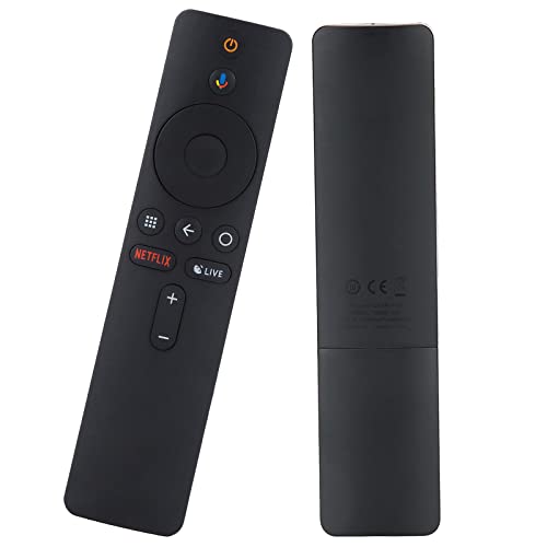 Junbyuhu Sprachfernbedienung für Xiaomi Mi Box S, Ersatz Smart Bluetooth Voice TV Fernbedienung für Mi Box S/Mi Box 4X/Mi TV,Schwarz von Junbyuhu