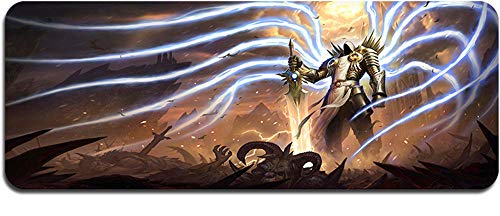 Diablo großes Mauspad - wasserdicht und rutschfest (2, 900 * 400 * 3MM/35.5 * 15.7 * 0.12inch) von Junchen&Zhang