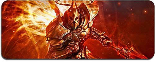 Gummi Diablo großes Mauspad - wasserdicht und rutschfest (40, 800 * 300 * 3MM/31.5 * 11.7 * 0.12inch) von Junchen&Zhang