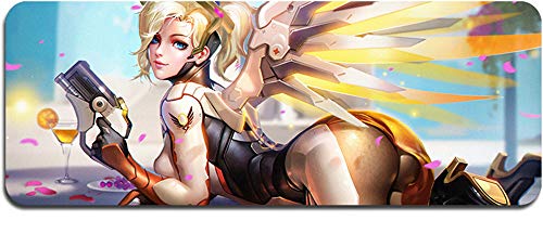 Overwatch großes Mauspad - wasserdicht und rutschfest (78, 800 * 300 * 3MM/31.5 * 11.7 * 0.12inch) von Junchen&Zhang