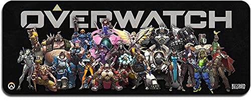 Overwatch großes Mauspad - wasserdicht und rutschfest (80, 900 * 400 * 3MM/35.5 * 15.7 * 0.12inch) von Junchen&Zhang