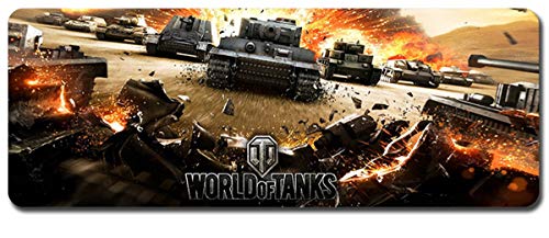 World of Tanks Großes Mauspad - Wasserdicht Und rutschfest (31, 800 * 300 * 3MM/31.5 * 11.7 * 0.12inch) von Junchen&Zhang