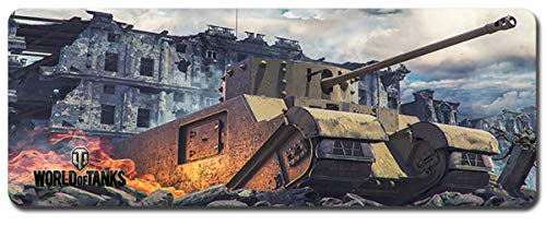 World of Tanks Großes Mauspad - Wasserdicht Und rutschfest (34, 900 * 400 * 3MM/35.5 * 15.7 * 0.12inch) von Junchen&Zhang