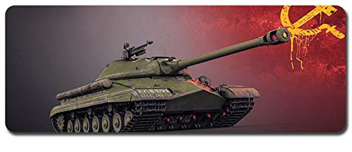 World of Tanks Großes Mauspad - Wasserdicht Und rutschfest (47, 900 * 400 * 3MM/35.5 * 15.7 * 0.12inch) von Junchen&Zhang