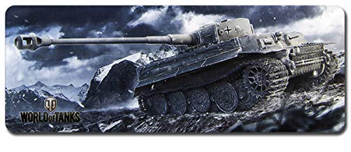 World of Tanks Großes Mauspad - Wasserdicht Und rutschfest (59, 800 * 300 * 3MM/31.5 * 11.7 * 0.12inch) von Junchen&Zhang