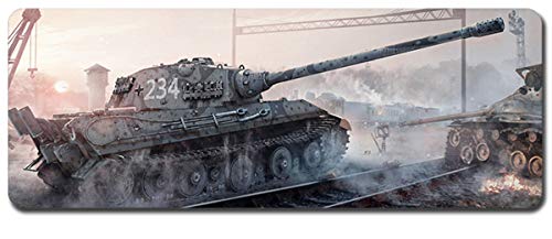 World of Tanks Großes Mauspad - Wasserdicht Und rutschfest (69, 900 * 400 * 3MM/35.5 * 15.7 * 0.12inch) von Junchen&Zhang