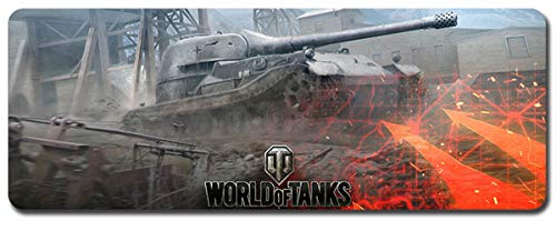 World of Tanks Großes Mauspad - Wasserdicht Und rutschfest (75, 800 * 300 * 3MM/31.5 * 11.7 * 0.12inch) von Junchen&Zhang