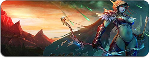 World of Warcraft Gaming Mauspad - Super groß (62, 900 * 400 * 3MM/35.5 * 15.7 * 0.12inch) von Junchen&Zhang