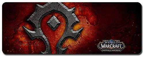 World of Warcraft großes Mauspad - wasserdicht und rutschfest (110, 900 * 400 * 3MM/35.5 * 15.7 * 0.12inch) von Junchen&Zhang