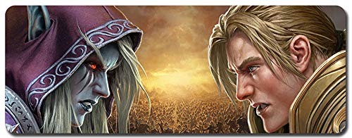 World of Warcraft großes Mauspad - wasserdicht und rutschfest (126, 900 * 400 * 3MM/35.5 * 15.7 * 0.12inch) von Junchen&Zhang